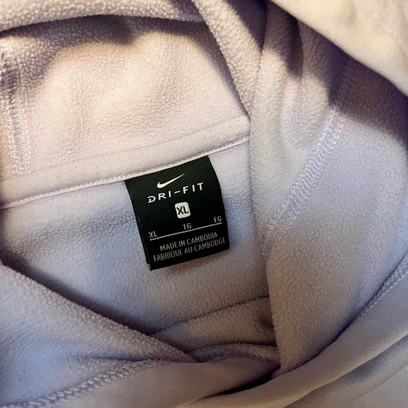 Nike Light Purple Dri-FIT Hoodie - Picture 2 of 4